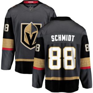 Herren Vegas Golden Knights Eishockey Trikot Nate Schmidt #88 Breakaway Schwarz Fanatics Branded Heim